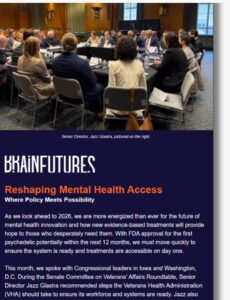 December 2025 Newsletter on VA Testimony reshaping access